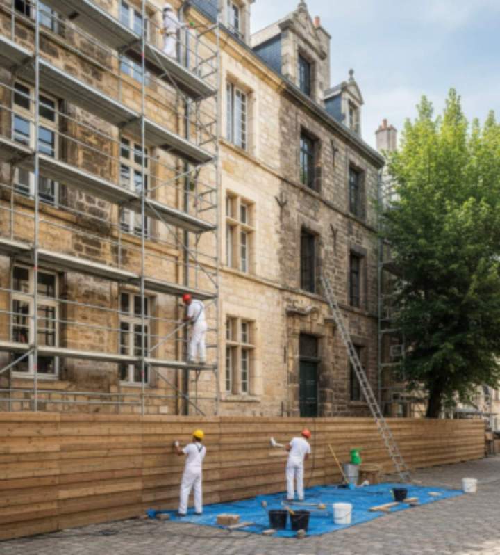 Restauration de façade La Tour-du-Pin